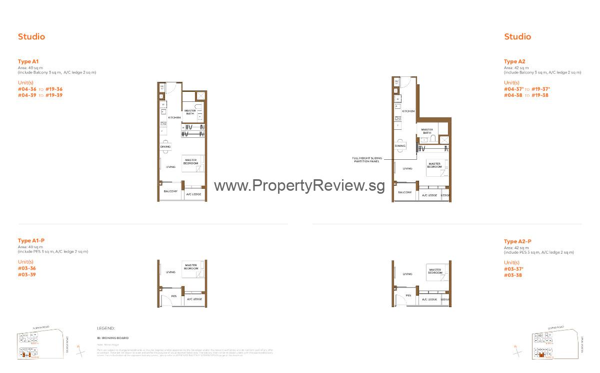The Collective at One Sophia Studio Floor Plan