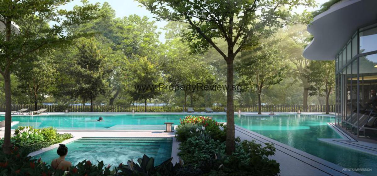 The Lakegarden Residences Pool and Jacuzzi