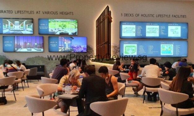 The Landmark Showflat draw more than 1000 homebuyers over the weekend