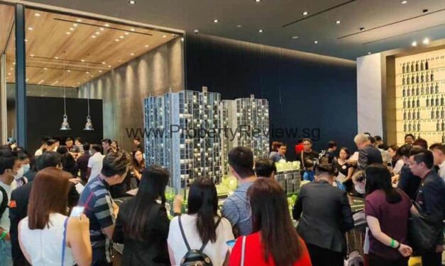 The M Condo draw crowds over 1000 on first day preview