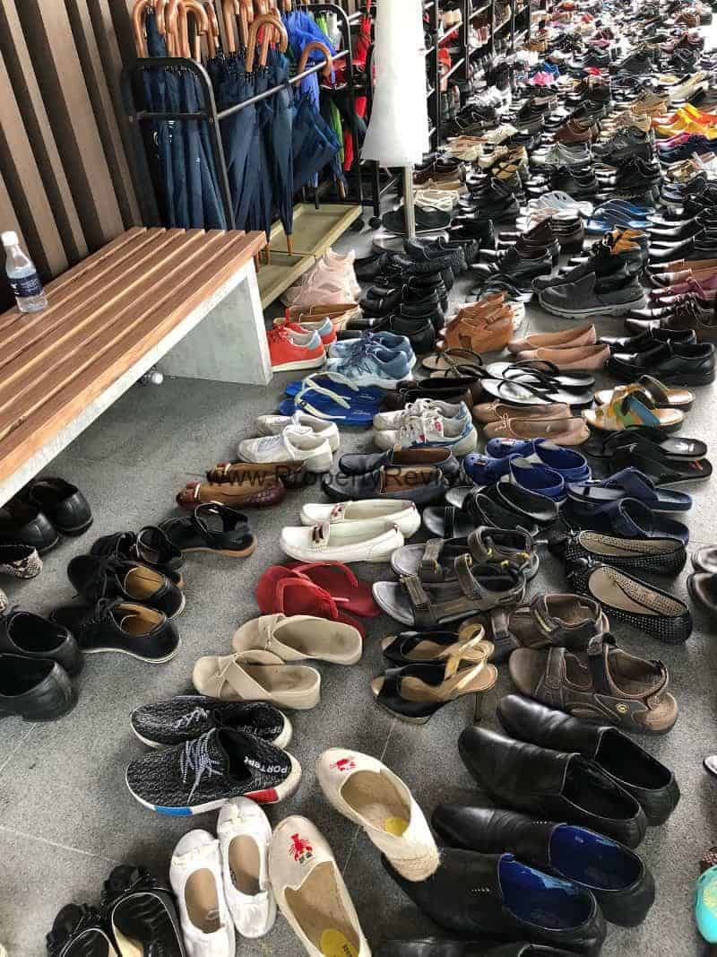 Preview of The Tapestry Condo at Tampines draw Crowds 1 Numerous Shoes in The Tapestry Showflat Preview