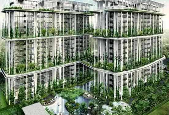 Wing Tai Topped out the Construction of The Tembusu Condo