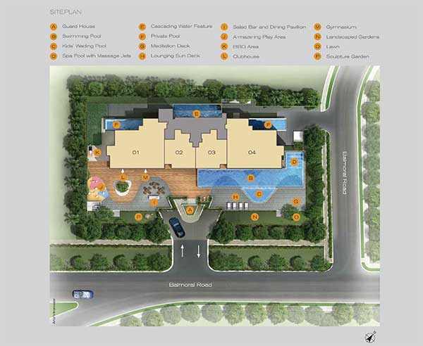 Three Balmoral 3 Three Balmoral Sitemap