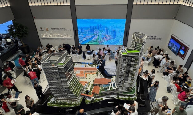 Union Square Residences sold 20% on Preview Day at Average $3200psf
