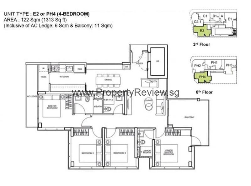 Zyanya 4 Bedroom Floor Plan