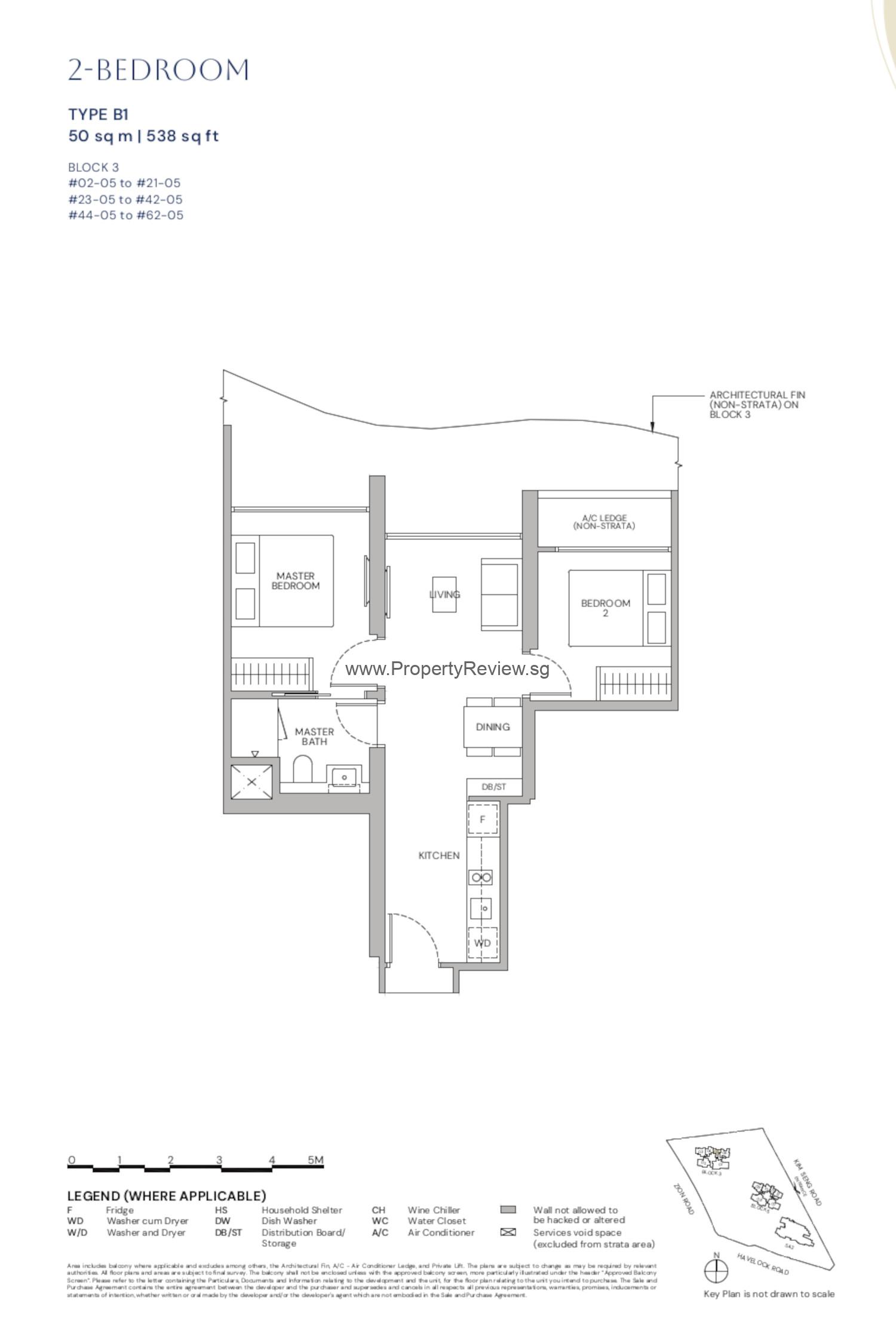 Zyon Grand 2RM Floor Plan