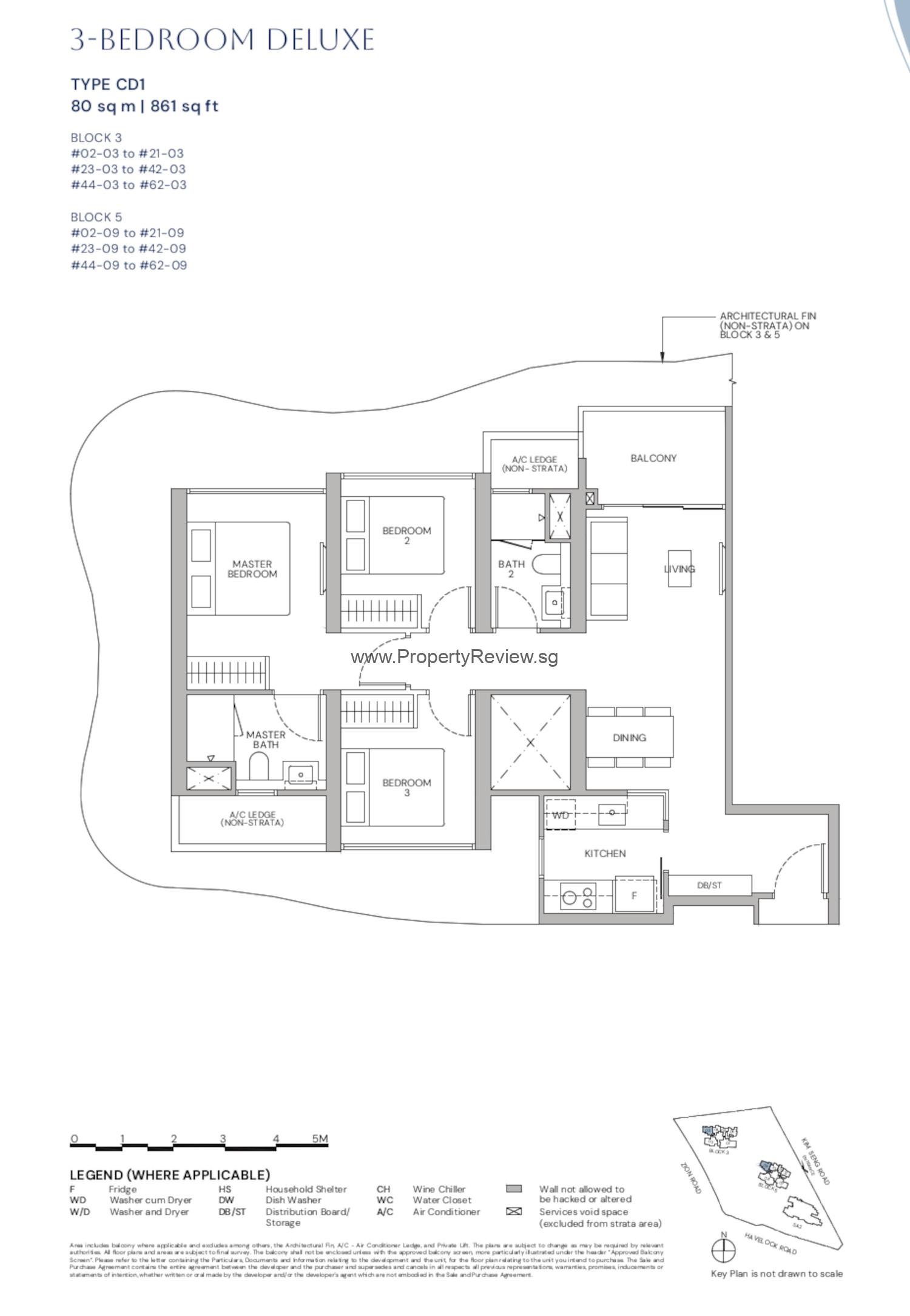 Zyon Grand 3RM Floor Plan