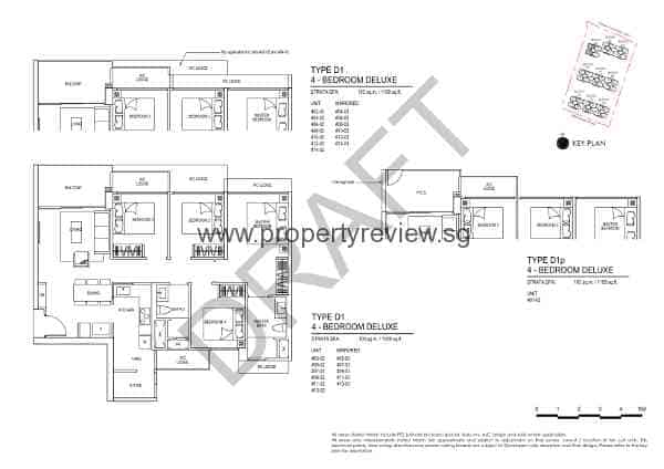 iNZ residence Floor Plan 4RM