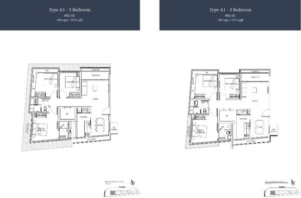 Parkwood Residences Condo Official | Showflat, Floor Plan