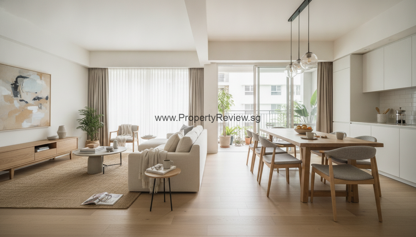 What the End of the 15-Month Wait-Out Means for Singapore Homeowners 1 Bright renovated five-room HDB resale flat interior